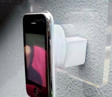 Secure Display Holder with Recoil Box