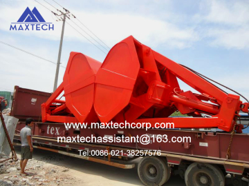 hydraulic clamshell grab bucket radio remote control for the scraps grab