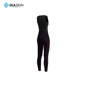 Popular Popular de la piel Long John Neoprene Wetsuit para mujeres