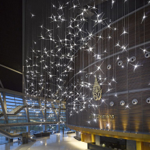 Exquisite Starlight Design Custom Wedding Led Pendant Lamp