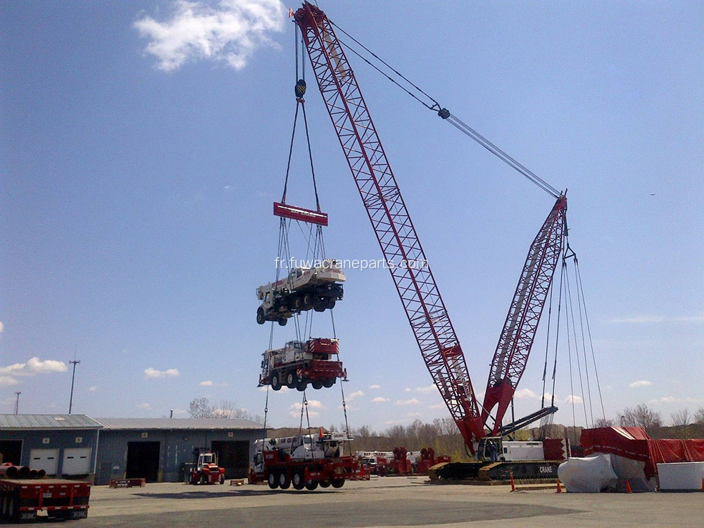 Une grue à châssis de qualité compétitive