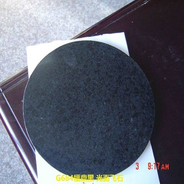 china polished black pearl granit