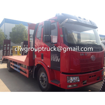 FAW 10-16T plana (tipo Diesel) venta de remolque