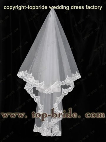 TV002 Bridal Wedding Lace veil