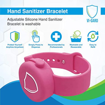 Tangan Sanitizer Gelang Silikon Wristband