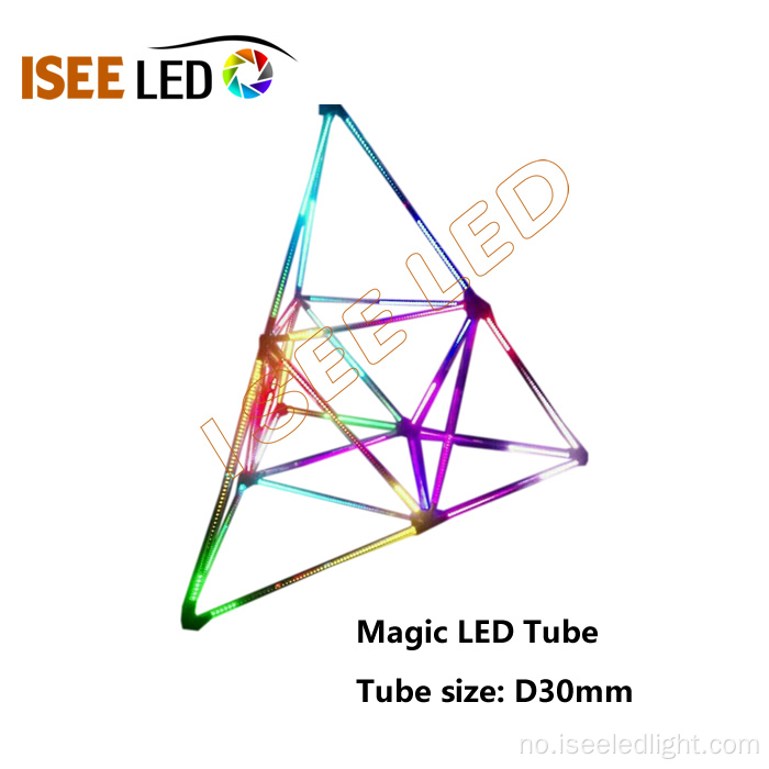 Multi -retning DMX512 3D -rørlys