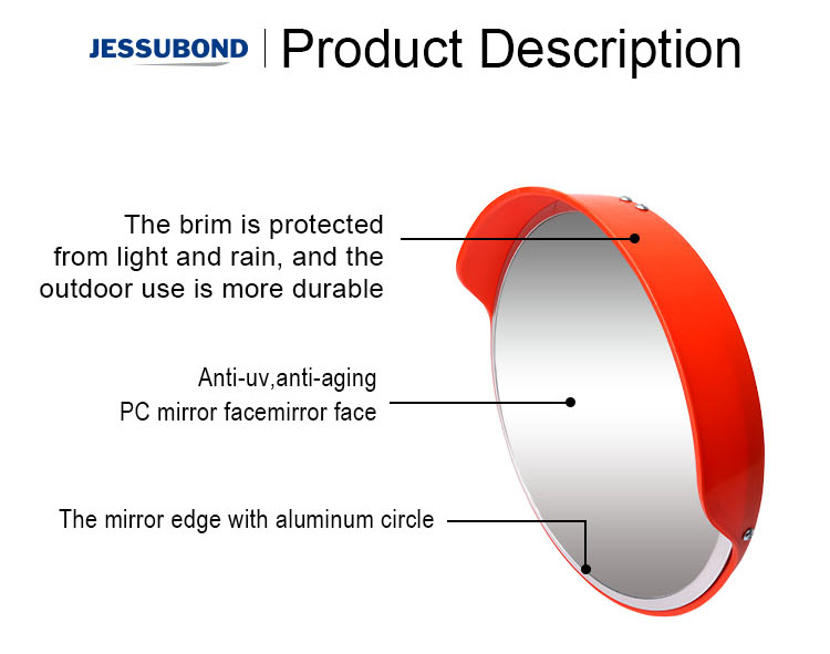 China manufacturer Outdoor and indoor traffic warning, road safety concave convex mirror/