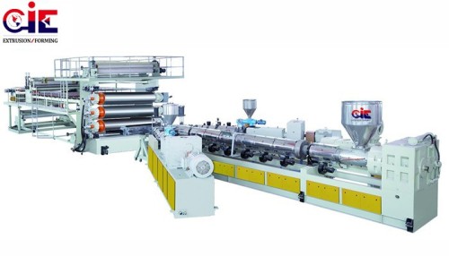 PE Water-Drainage Sheet Extrusion Line