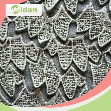 100 Polyester Embroidery Lace Fabric, Fabric for Designing Clothing