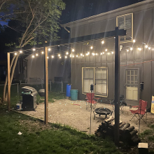 Waterproof Bulb String Lights with Mosquito Repellent