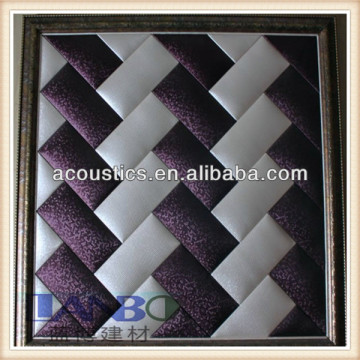 cloth leather acoustic panel