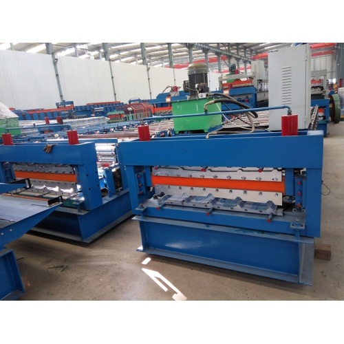 Lapisan Double Calrugated Sheet Forming Machine