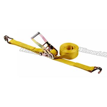 Top Sale! EN-12159 European Type Ratchet Lashing Strap 3"