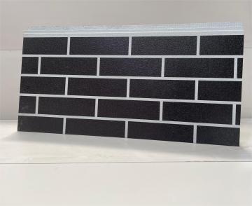 Architectural Black Brick Pattern PU Sandwich Boards