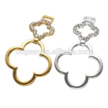 Elegant ladies wholesale rhinestone shoe flower shoe accessories