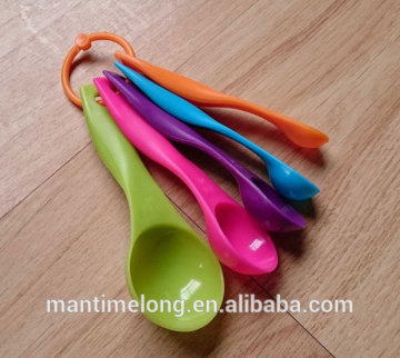 Multicolour measuring spoon plastic measuring spoon measuring spoon set