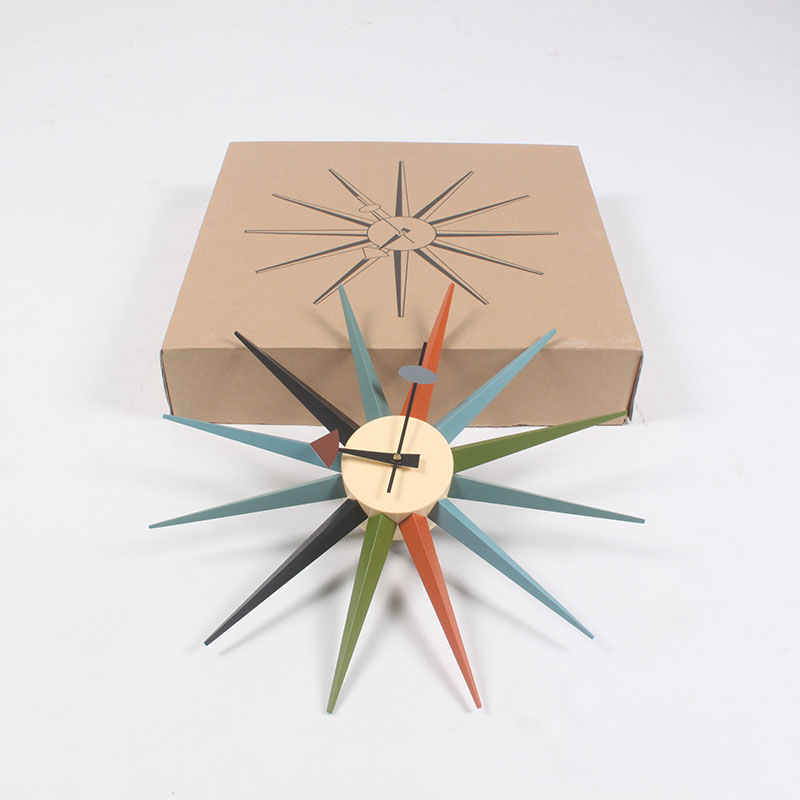  Sunburst Clock by Vitra