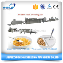 China automatic breakfast cereal corn flakes making machine/corn flakes processing line