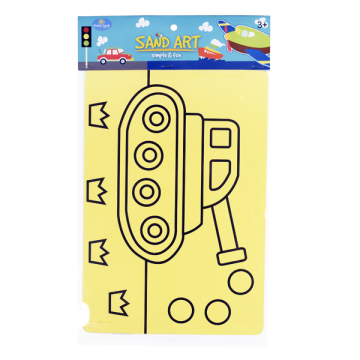 Boys sand art cards