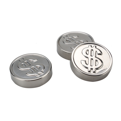 Icy Dollar Coin Finele Steel Chillers