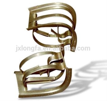 Metal structured packing