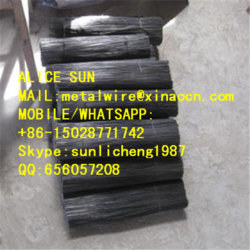 black annealed wire/black wire/black annealed garden tie wire