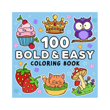 ULi Coloring Book: A Hand-Drawn Doodle Book for Early Childhood Education and Fun