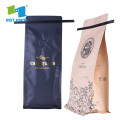Custom Printed Flat Bottom Foil Coffee Bags
