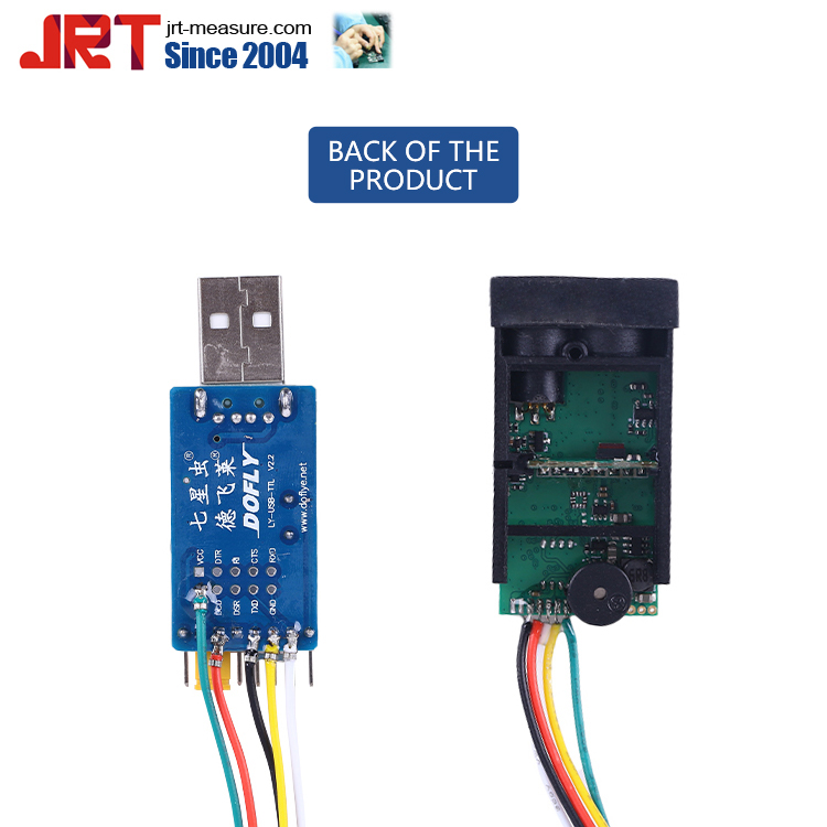 Sistema de automatización doméstica de 50m Sensores de distancia láser USB