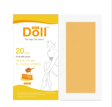Doll Wax Rambut Ready Use Cold Wax Strips for Hair Removal