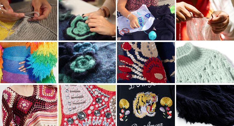 2021 Fabrika Özel Renk El Yapımı Pamuk Karışımı Kazak Hardigan Fener Kollu Tıknaz Kazak Ceket Kadınlar