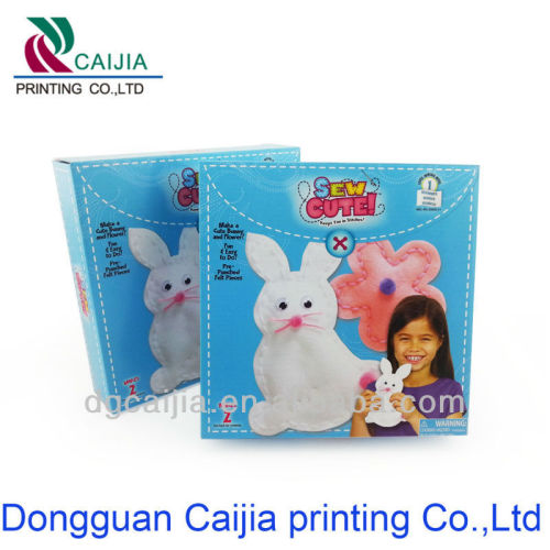 Custom printed packaging boxes for children toys/jigsaw puzzles corrugated boxes
