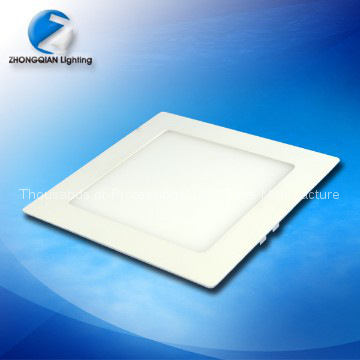 led flat panel lighting Embeded style 12W SMD2835 panel light