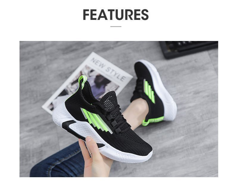 Amazon Hot Sell Women Shoes Fashion Trend Casual Shoes 2021 Summer New Style Flying Woven Breathable Fashion Sports Shoes