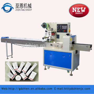 horizontal flow hotel disposable toothbrush packing machine