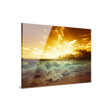 Wholesale Modern Home Decor: Sunset Dusk Seascape Acrylic UV Print Paintings