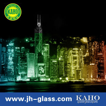 engraved glass sculpture