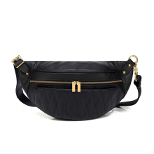 Women Elegant Leather Fanny Pack Cute Waist Pouch