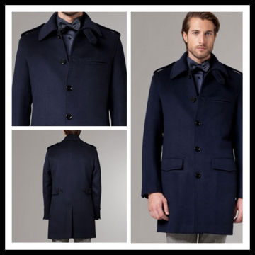 100% wool overcoat