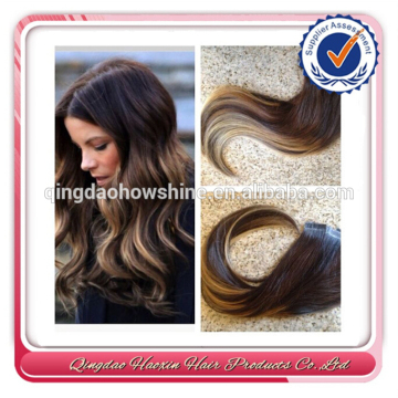 hot fashion human hair nuture wave ombre type hair extension