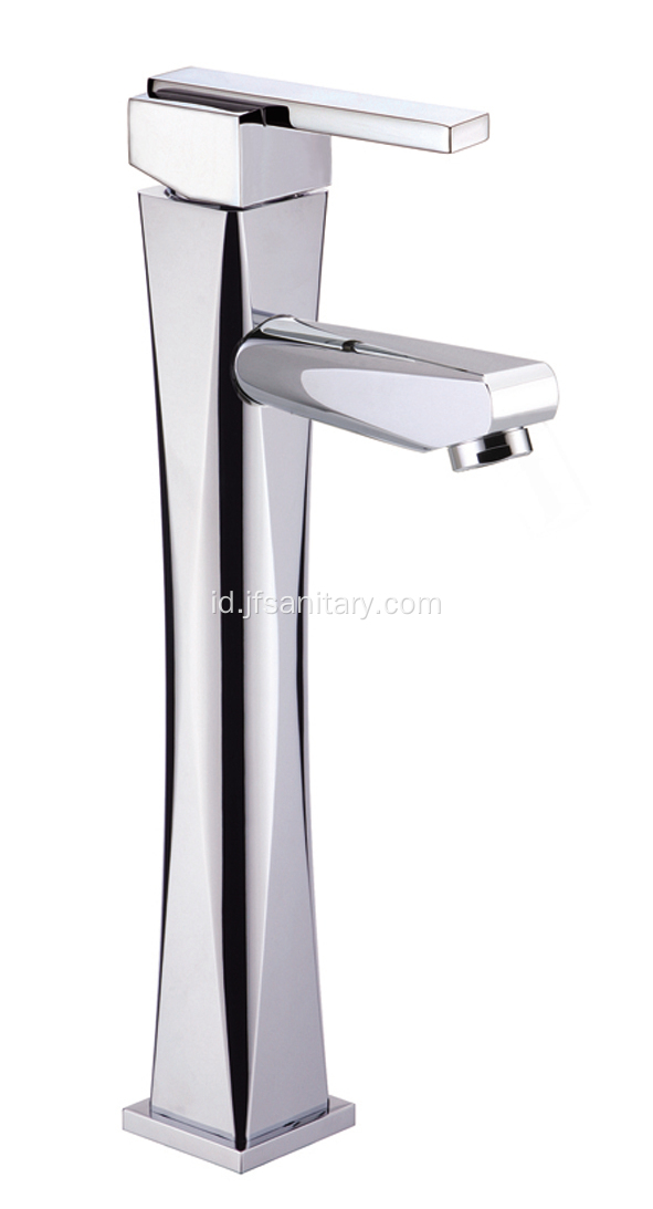 Faucet Kuningan Vanity Wastafel Set Tinggi