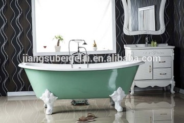factory direct supplying cast iron usd bathtub portable with drillings