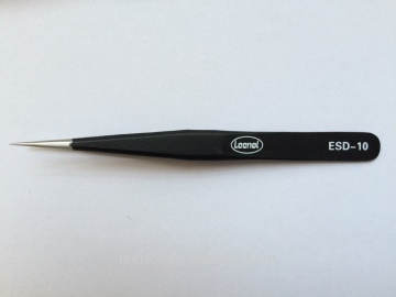 ESD-10 Stainless Steel Material ESD Electric Tweezer