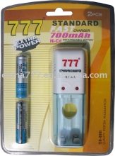 Standard Charger Pack with AA 700mAh x 2