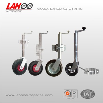 Trailer jockey wheel floor jack wheels