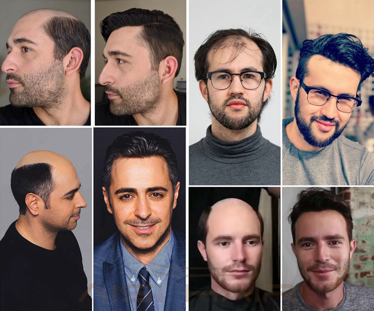 Free Sample Vendors Pixie Cut For Men  Cuticle Aligned Wholesale Toupee Brazilian Extension Human Hair Wigs