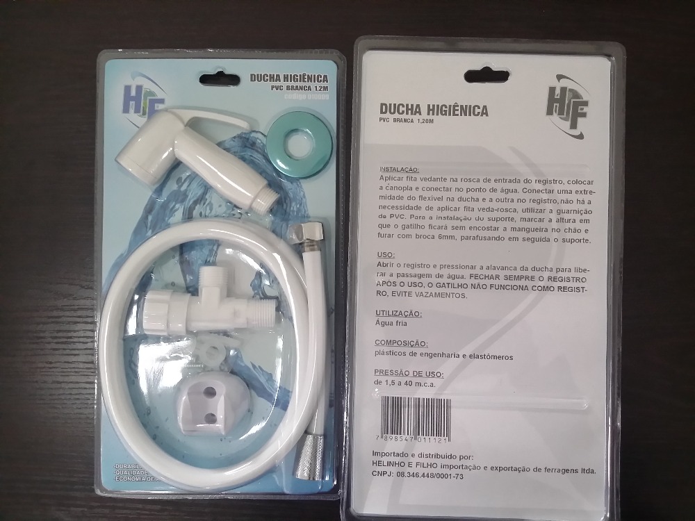 Accesorios de baño blanco pulido Bidet Spray