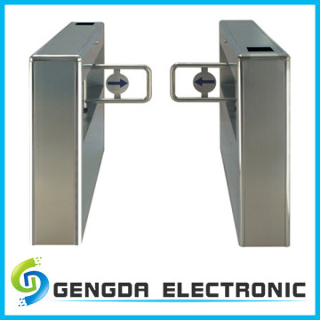 AUTOMATIC PEDESTRIAN SWING TURNSTILE BARRIER