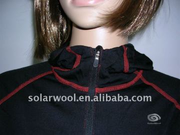 Ladies Merino Wool Jacket Hoodies