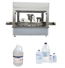 500ml Glass Bottle Alcohol Filling and Capping Machine for Beverages and Hand Sanitizers